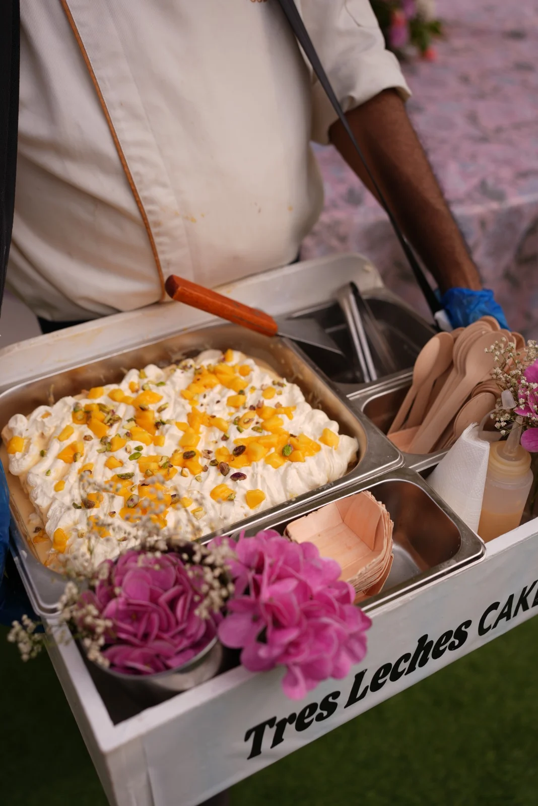 Tres Leches Cake at a recent SK Nanda F&B event