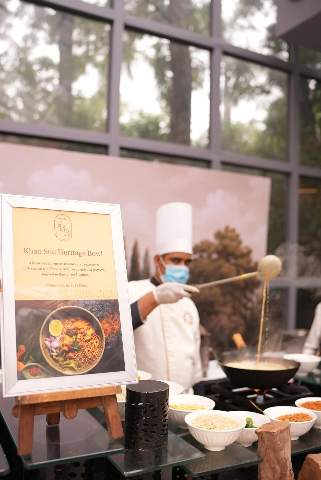 Khao Sue Heritage Bowl at a recent SK Nanda F&B event